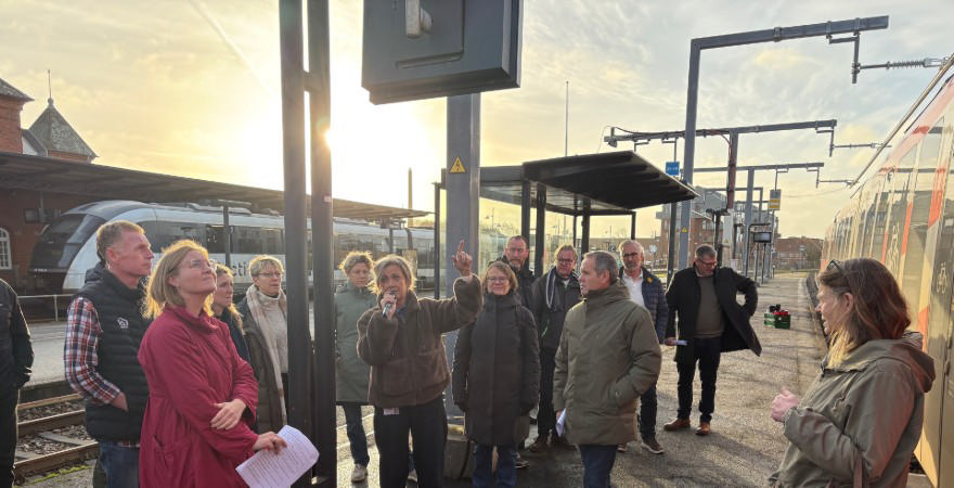 Klimarådet på togtur